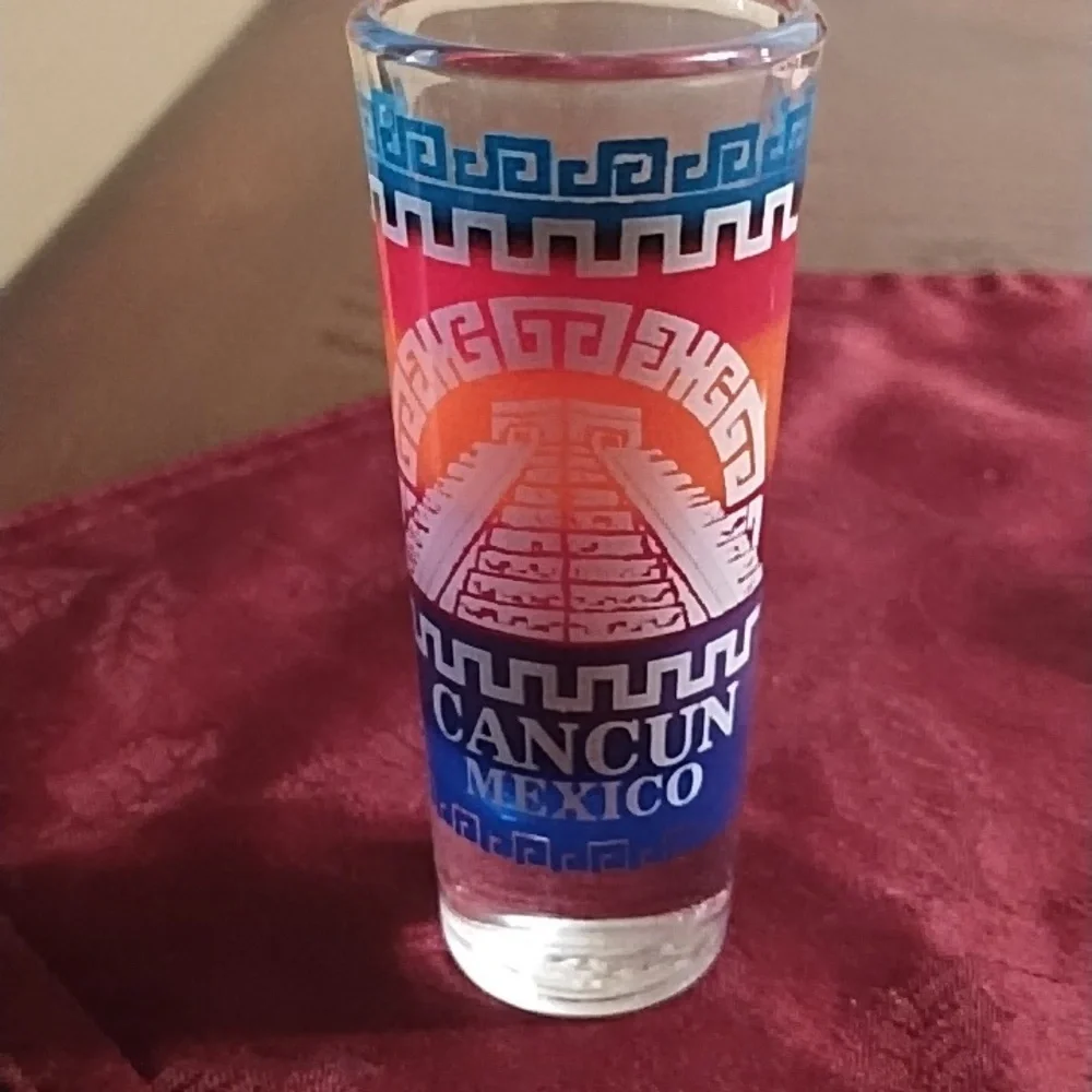 Cancún, México. tequila shot